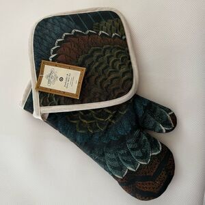 John Derian x Target Oven Mitt Pot Holder Turkey Thanksgiving Fall